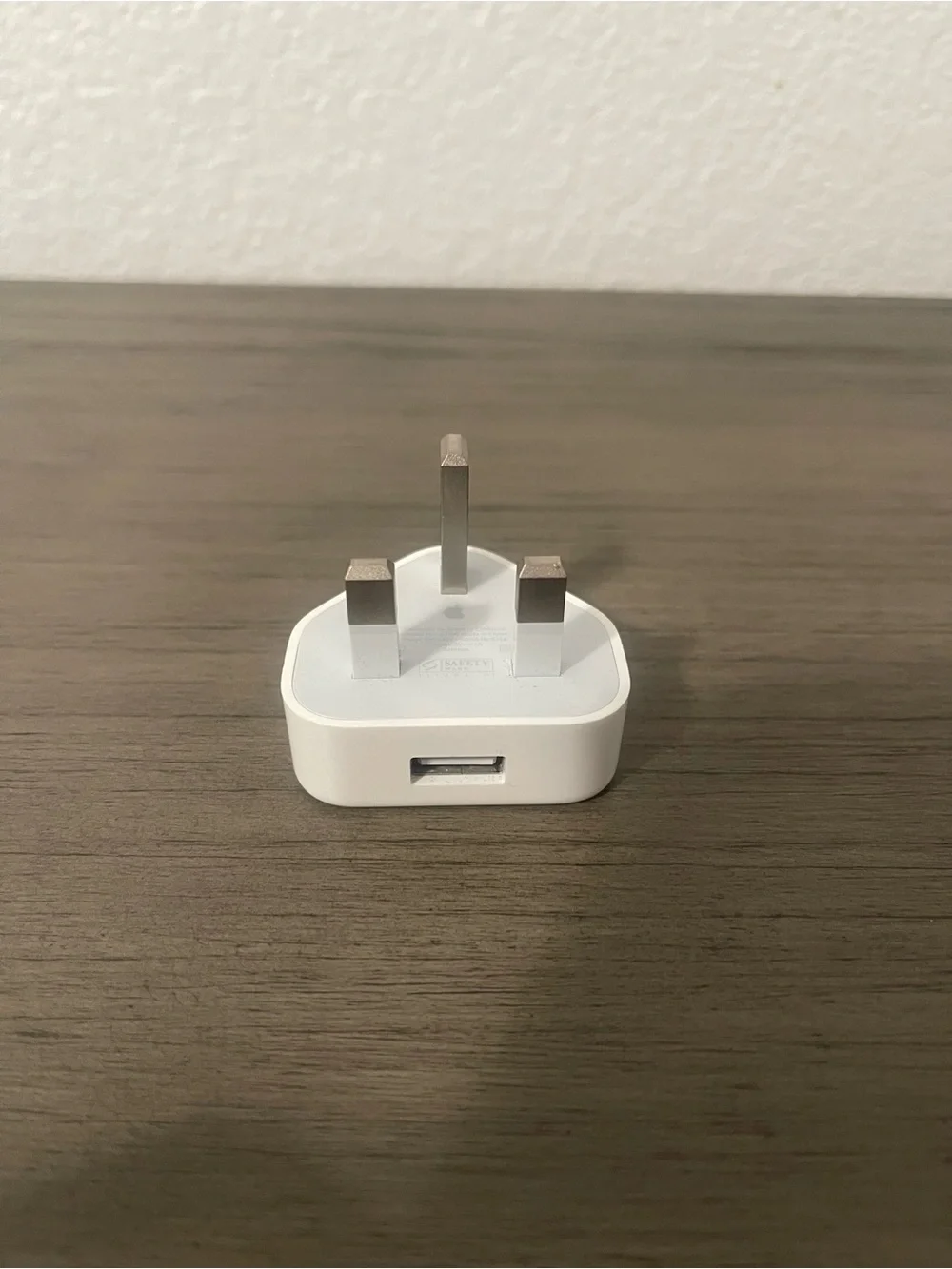 Apple UK 3-Prong Power Adapter - White